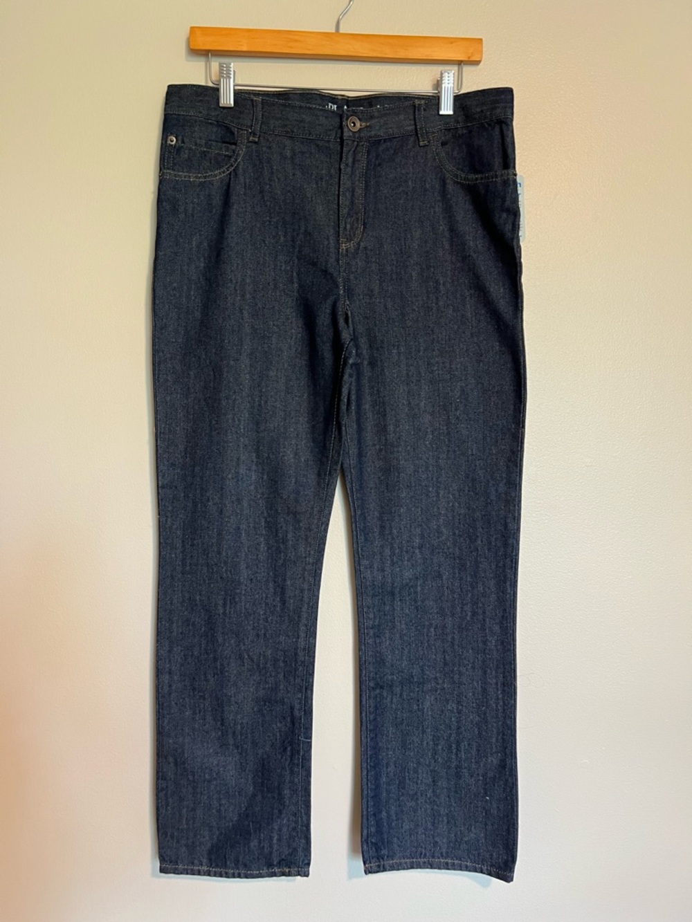 The Children's Place women’s Straight-Leg Jeans in Dark Indigo